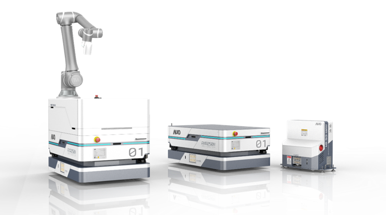 金世豪數位開發的自主式移動機器人（AMR250M），搭配全向輪並結合AI演算法、2D LiDAR、3D攝影機等技術，協助客戶實現產線全自動化